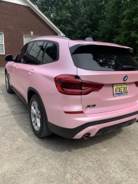 Ravoony Plus Pure Metal Cherry Pink Car Vinyl Wrap review 1