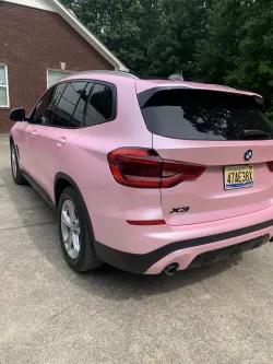 Ravoony Plus Pure Metal Cherry Pink Car Vinyl Wrap review KJ 02
