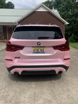 Ravoony Plus Pure Metal Cherry Pink Car Vinyl Wrap review KJ 03