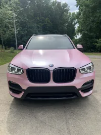 Ravoony Plus Pure Metal Cherry Pink Car Vinyl Wrap review 4