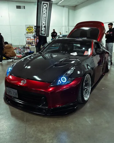 Ravoony Basic Liquid Metallic Dragon Blood Red Vinyl Car Wrap review Jonathan Hernandez 