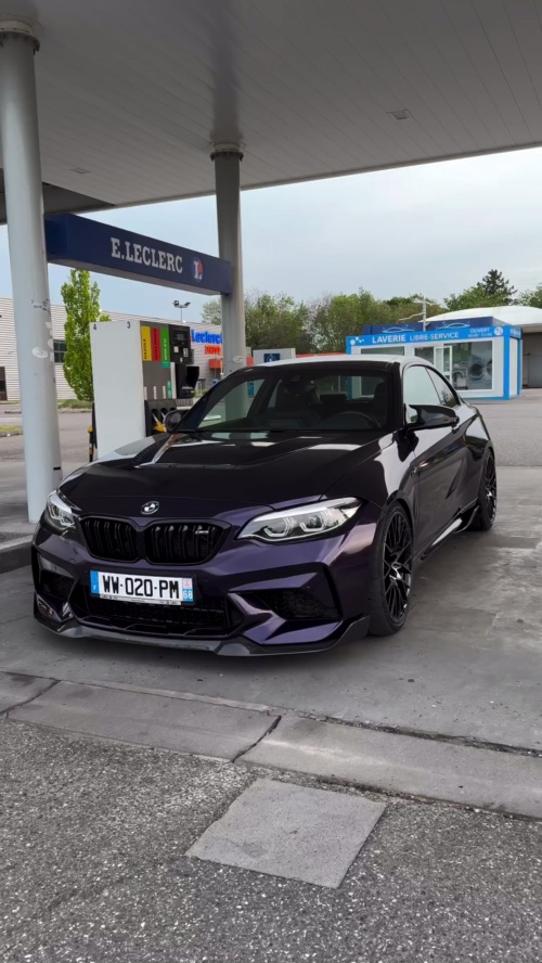 Ravoony Plus Gloss Midnight Purple Car Vinyl Wrap review Simeon Colon