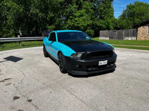  Ravoony Plus Blue Sky Car Vinyl Wrap Blue Mustang Wrap review 