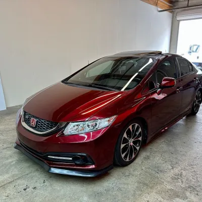 Ravoony Basic Liquid Metallic Dragon Blood Red Vinyl Car Wrap review Dandrea Watson 01