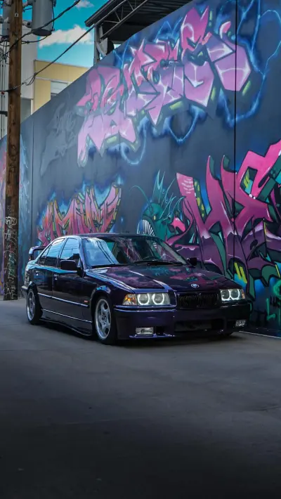 Ravoony Plus Gloss Midnight Purple Car Vinyl Wrap review Tamara Spikes 00