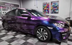 Ravoony Plus Chameleon Purple Red Vinyl Car Wrap review KyReece Ortiz 02