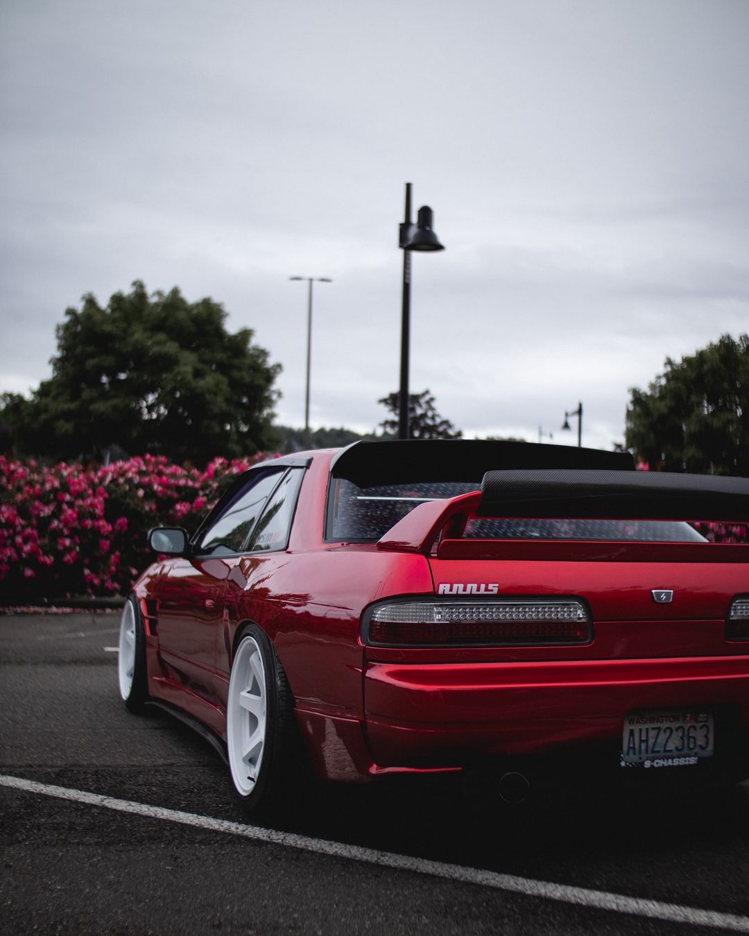 Ravoony Basic Gloss Metallic Vampire Red Vinyl Car Wrap review Daysean Santiago 02