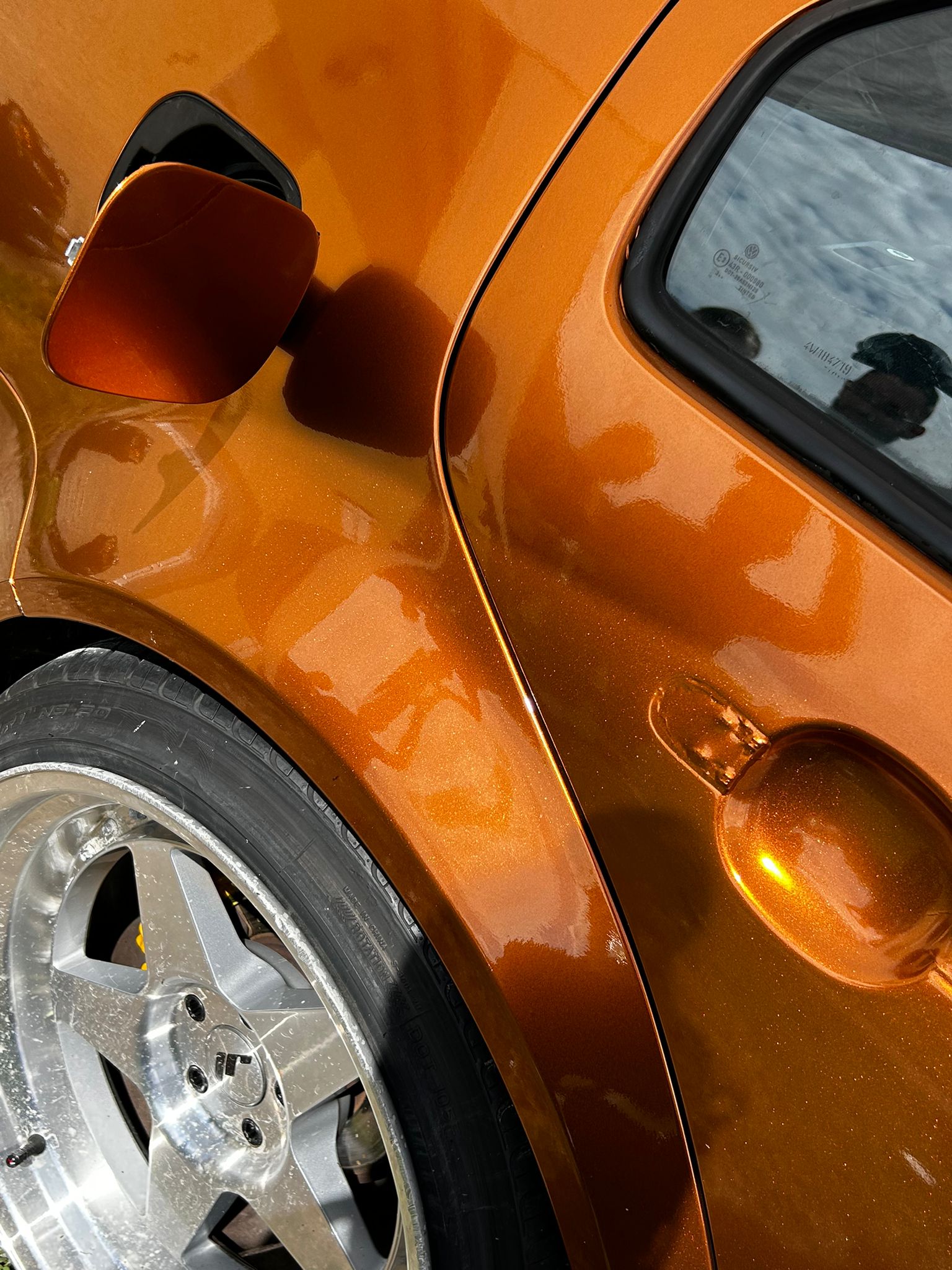 Ravoony Plus Glossy Metallic Copper Car Wrap review angel salazar 02