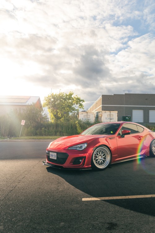 Ravoony Plus Gloss Metallic Vampire Red Vinyl Car Wrap review 