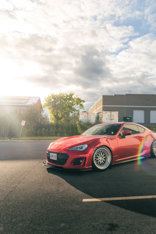 Ravoony Plus Gloss Metallic Vampire Red Vinyl Car Wrap review 