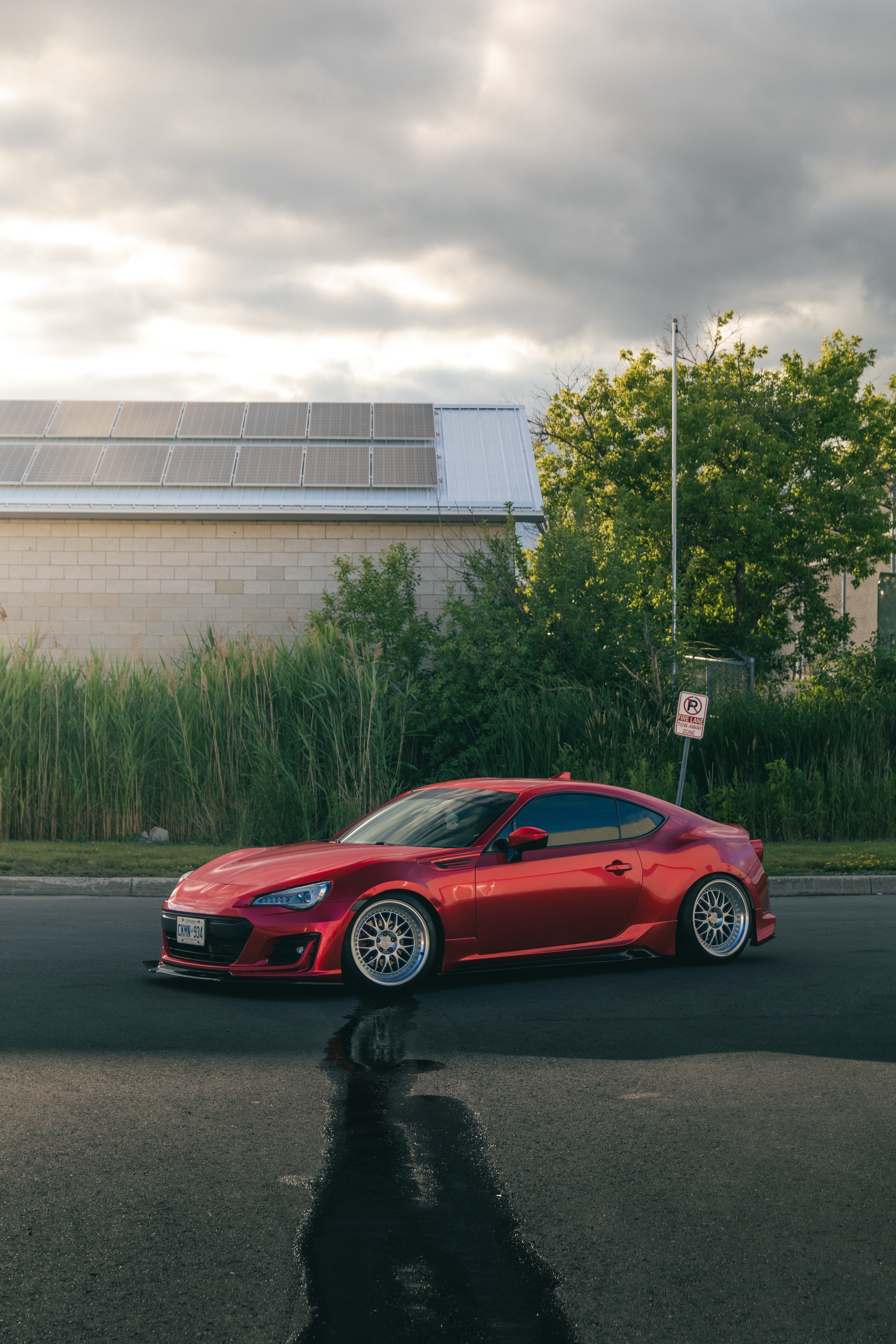 Ravoony Plus Gloss Metallic Vampire Red Vinyl Car Wrap review olivier belhomme 01