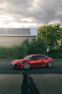 Ravoony Plus Gloss Metallic Vampire Red Vinyl Car Wrap review 1