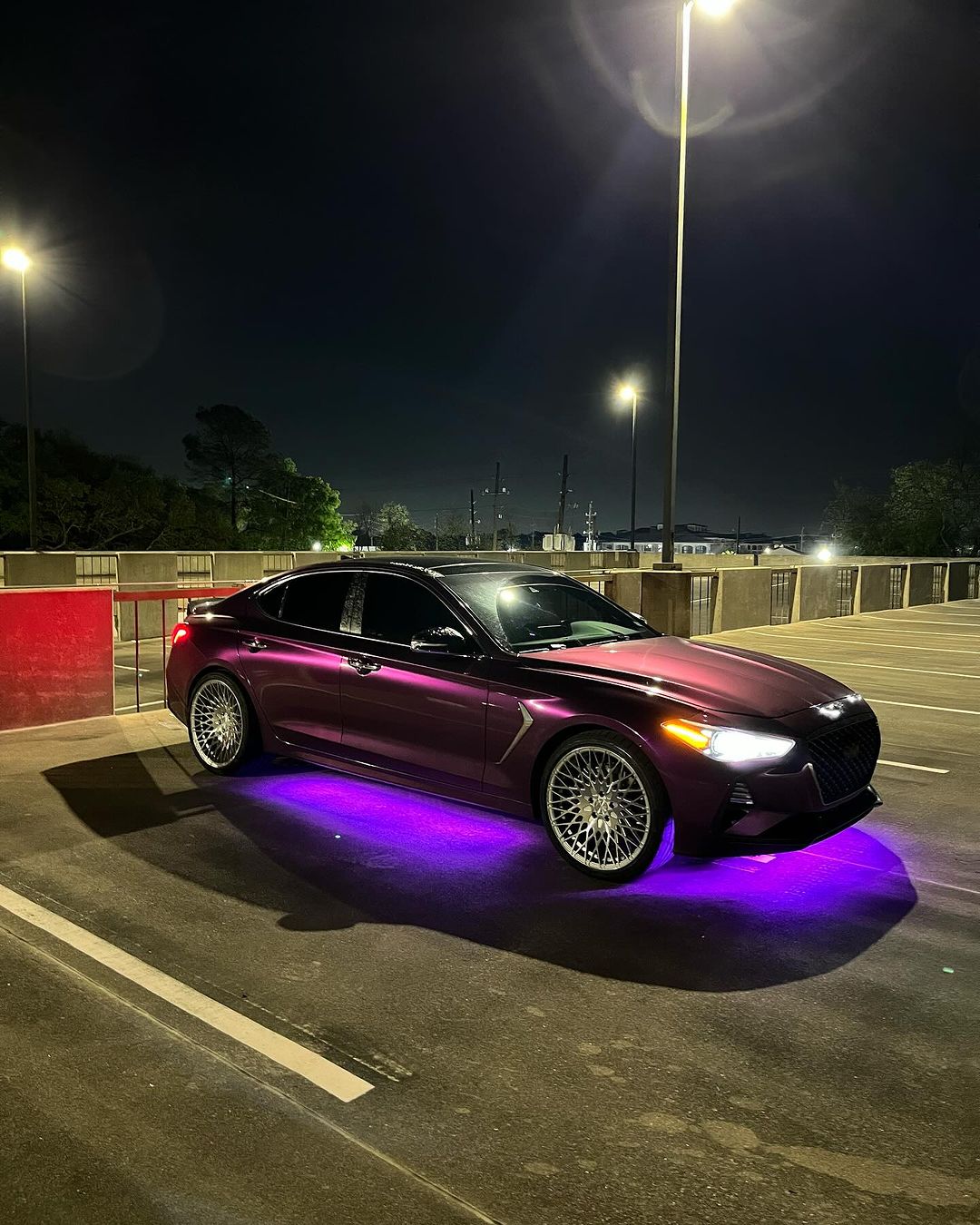   Ravoony Plus Ultra Gloss Metal Paint Grape Purple Vinyl Wrap review Ahmed Abdrabo 00