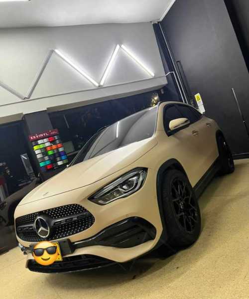 Ravoony Plus Ultimate Flat Khaki Milan Car Vinyl Wrap review 