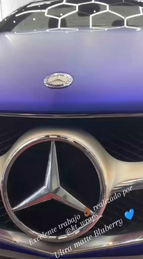 Ravoony Plus Ultra Matte Blueberry Dark Blue Vinyl Wrap review Emanuel Opong