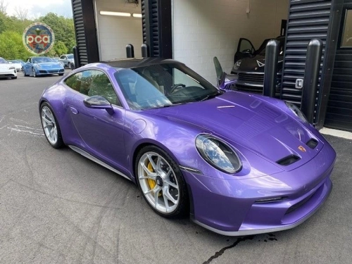 Ravoony Plus PET Gloss Liquid Metallic Viola Purple Car Wrap review 