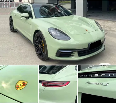 Ravoony Plus Gloss Avocado Green Car Vinyl Wrap review Greg More