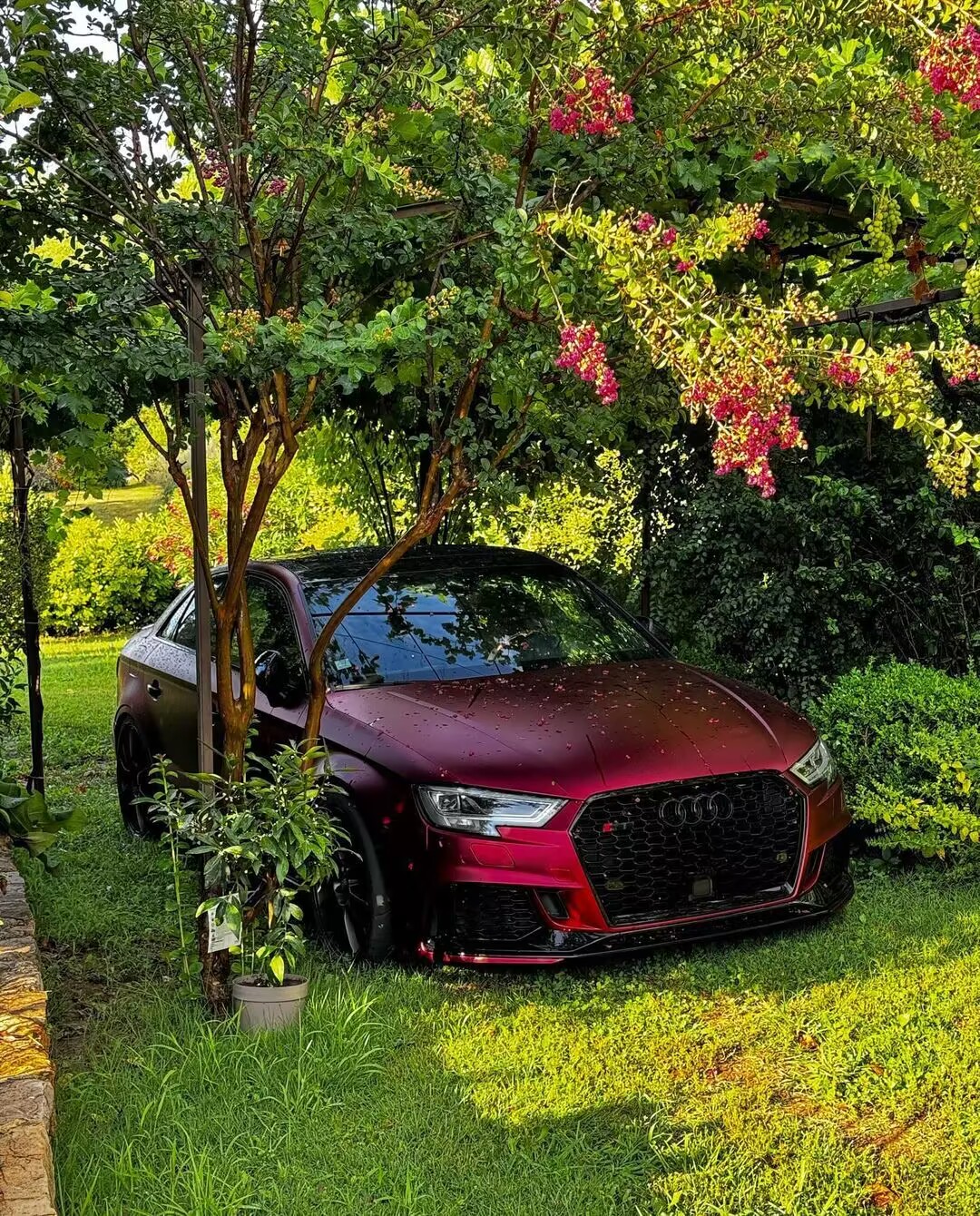 Ravoony Plus PET Matte Chrome Romanee Red Vinyl Car Wrap review Caelan Mccaffrey