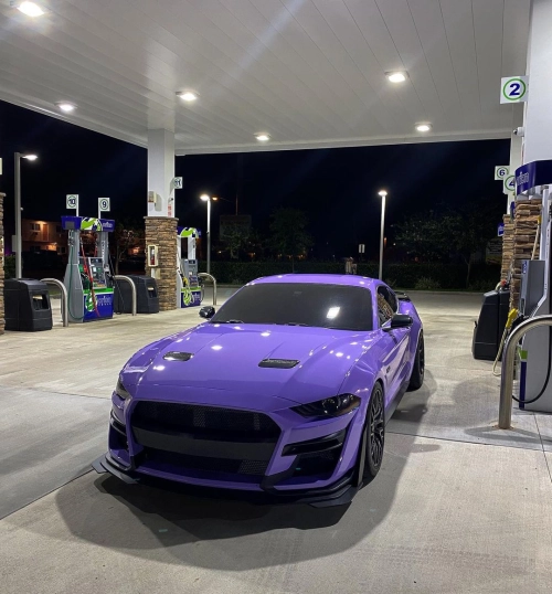 Ravoony Plus PET Glossy Lavender Purple Car Wrap review 