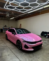  Ravoony Plus Glossy Metal Paint Shell Pink Car Wrap review 0