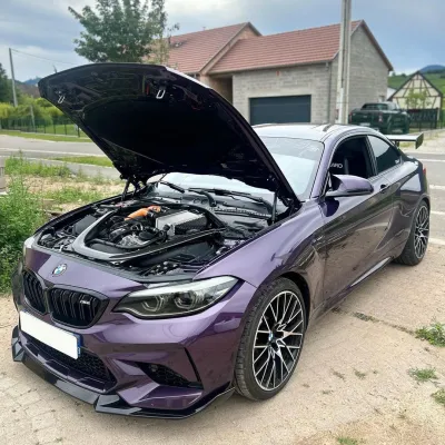 Ravoony Plus Ghost Midnight Red Vinyl Car Wrap review Michael M