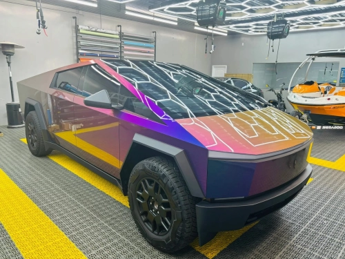 Ravoony Plus Gloss Flowing Phantom Purple Chameleon Wrap review 