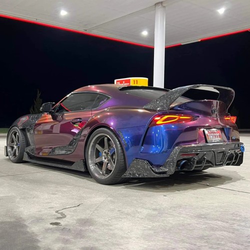 Ravoony Plus Gloss Flowing Phantom Purple Chameleon Wrap review 