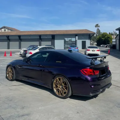 Ravoony Plus Gloss Midnight Purple Car Vinyl Wrap review Miguel Saldana 00