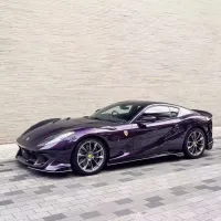 Ravoony Plus Gloss Midnight Purple Car Vinyl Wrap review 1
