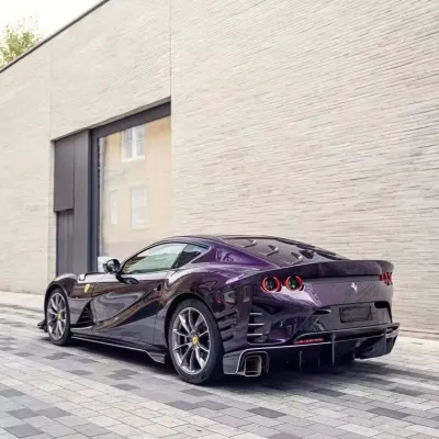 Ravoony Plus Gloss Midnight Purple Car Vinyl Wrap review Mary S Kraft 02