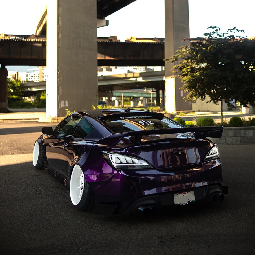 Ravoony Plus Gloss Midnight Purple Car Vinyl Wrap review Lee Benberry II