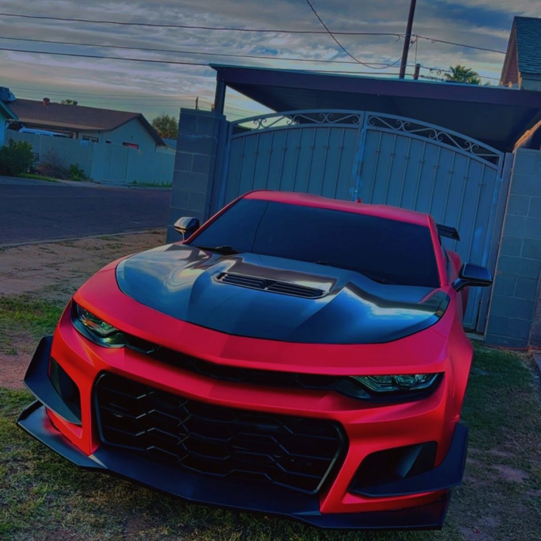 Ravoony Plus Matte Chrome Red Vinyl Car Wrap review Junius Parker