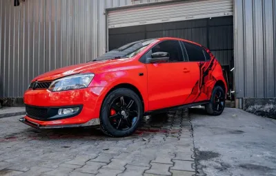 Ravoony Plus Glossy Metallic Paint China Red Vinyl Car Wrap review Raquel Dickerson 01
