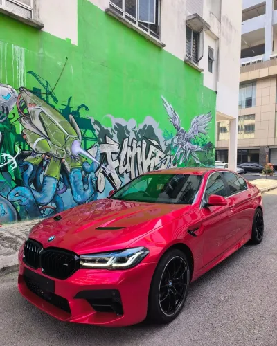 Ravoony Plus Glossy Crystal Strawberry Red Vinyl Car Wrap review Damon Meininger 00