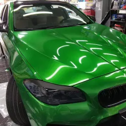  Ravoony Plus Glossy Metal Flame Green Vinyl Car Wrap review Marcos Resendiz