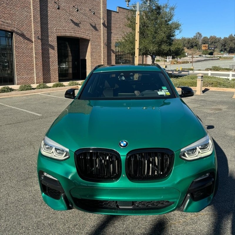 Ravoony Plus Gloss Paint Metallic Isle Of Man Green Car Vinyl Wrap review Brian Woods 00