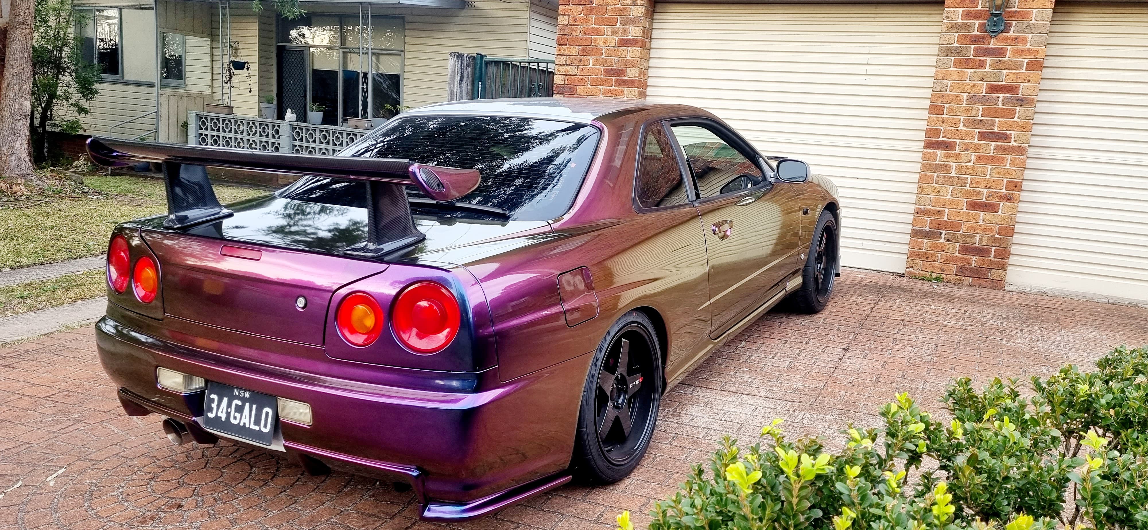 Ravoony Plus Gloss Flowing Phantom Purple Chameleon Wrap review Waseem Parker 03