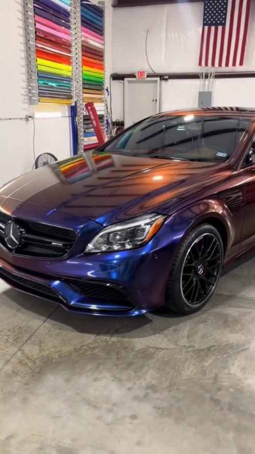 Ravoony Plus Gloss Flowing Phantom Purple Chameleon Wrap review 