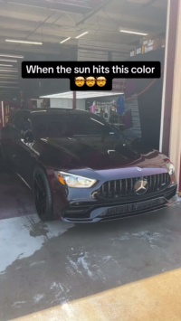 Ravoony Plus PET Gloss Color Shift Rainbow Drift Black Red Vinyl Wrap review Brian Woods