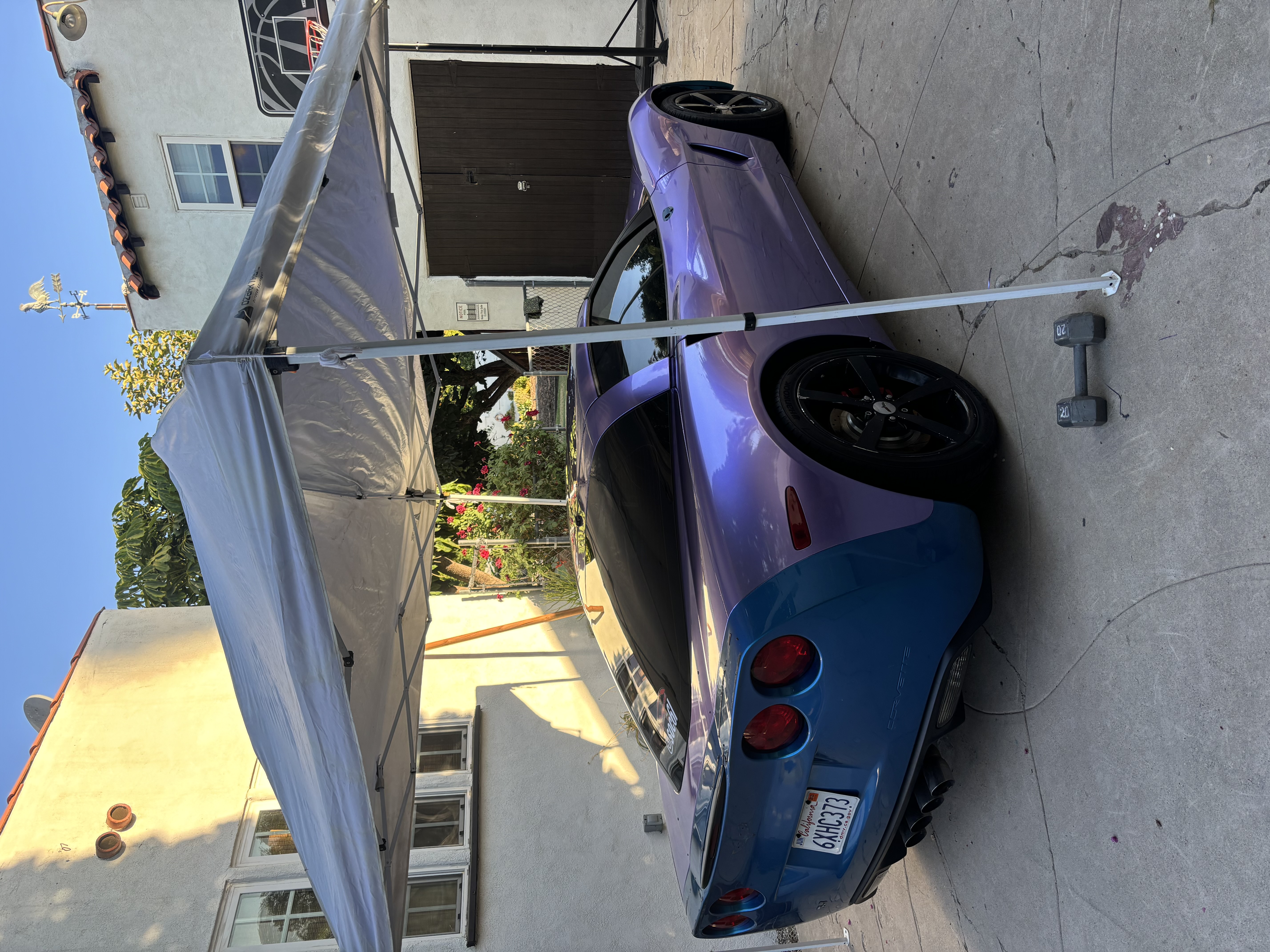 Ravoony Plus Gloss Liquid Metallic Viola Purple Car Wrap review Nate Rosser 02