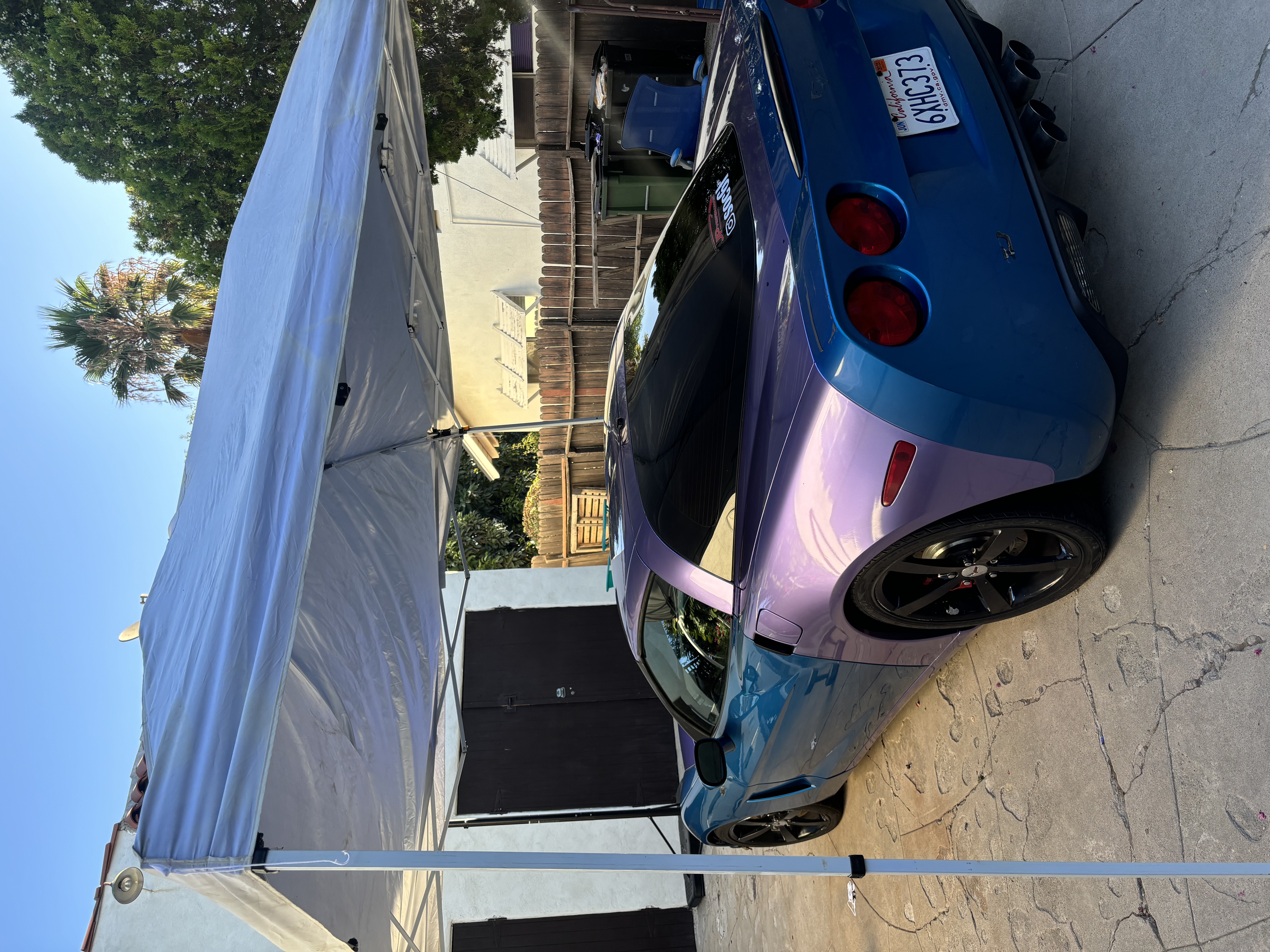 Ravoony Plus Gloss Liquid Metallic Viola Purple Car Wrap review Nate Rosser 03