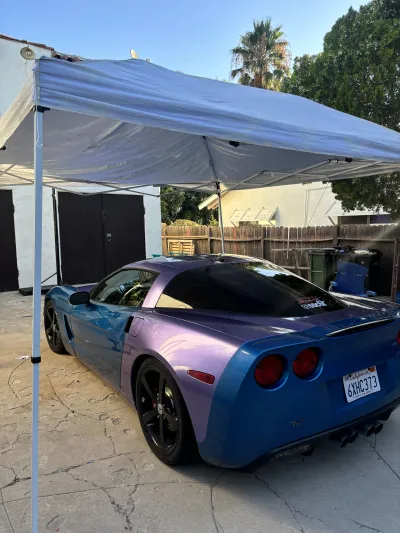 Ravoony Plus Gloss Liquid Metallic Viola Purple Car Wrap review Nate Rosser 03