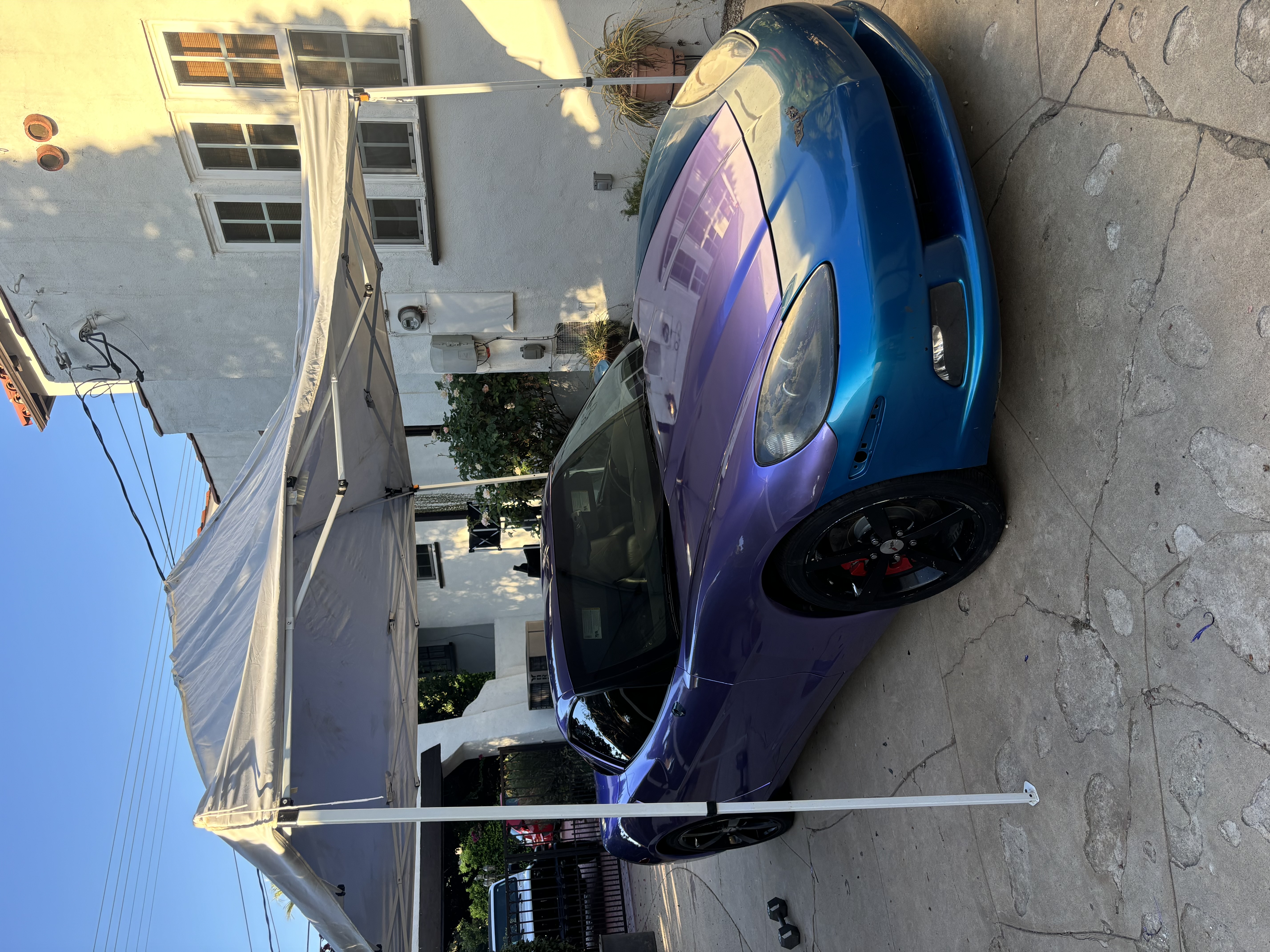 Ravoony Plus Gloss Liquid Metallic Viola Purple Car Wrap review Nate Rosser 00