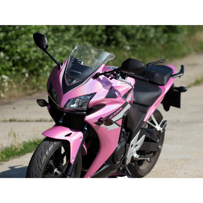 Ravoony Plus Glossy Laser Pink Car Vinyl Wrap review taneshia smith 00