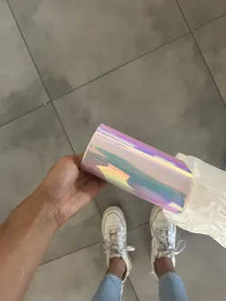 Ravoony Plus Super Gloss Holographic Rainbow Neo Chrome Car Vinyl Wrap review Lea
