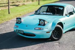 Ravoony Plus Glossy Crystal Light Blue Car Vinyl Wrap review DJ Beck 02