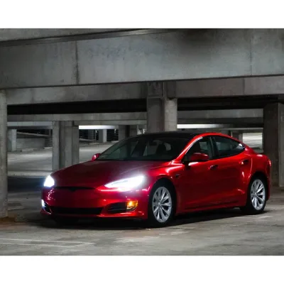 Ravoony Plus Gloss Metallic Vampire Red Vinyl Car Wrap review Jovanny Lopez 00