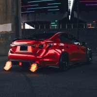 Ravoony Plus Gloss Metallic Vampire Red Vinyl Car Wrap review 1