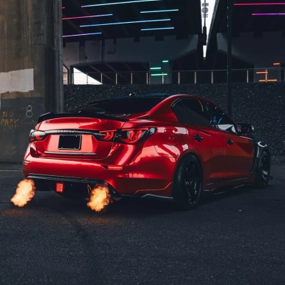 Ravoony Plus Gloss Metallic Vampire Red Vinyl Car Wrap review Jovanny Lopez 01