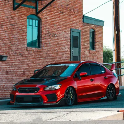 Ravoony Plus Gloss Metallic Vampire Red Vinyl Car Wrap review Sarah Saelee